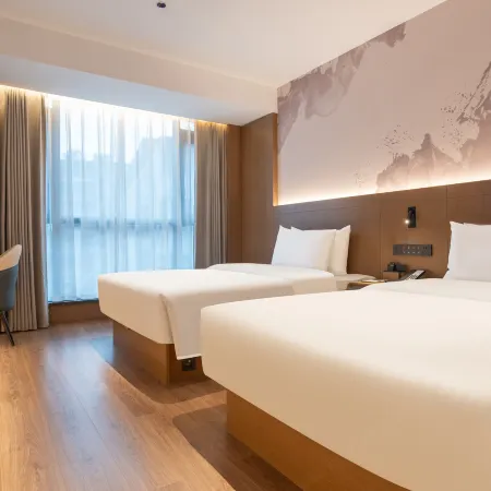 Mansheng Hotel (Guang'an Siyuan Plaza Municipal Government) Отели в г. Гуанан