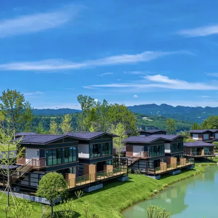 Jiuluzhai Scenic Area Wooden Villa