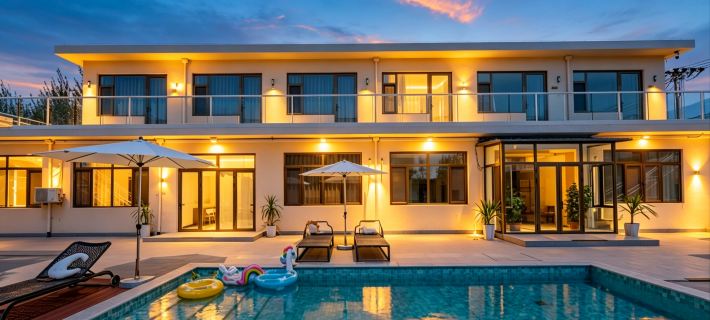 Qiaoqiao Swimming Pool Vacation Apartment (Yutian Qilihai) Hotels in Changli