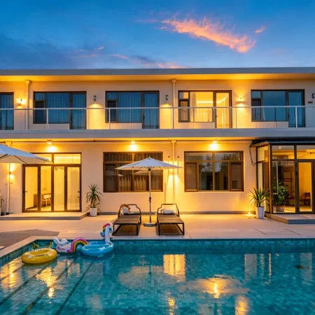 Qiaoqiao Swimming Pool Vacation Apartment (Yutian Qilihai)