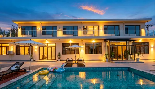Qiaoqiao Swimming Pool Vacation Apartment (Yutian Qilihai)