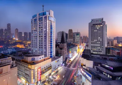 Langting Lizhi Hotel (Hefei Pedestrian Street Store) Hotellit kohteessa 