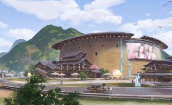 Yongding Tulou Xiangxu Tianya Mingyue Dao immersive Theater Theme B&B