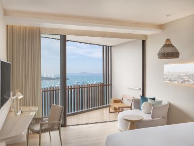 エグゼクティブオーシャンビュールーム(キング) ヒルトン パタヤの写真