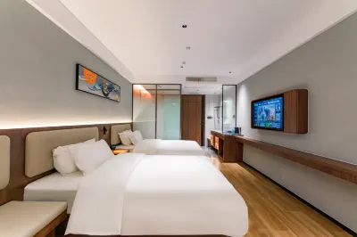 Qingmu Li Hotel (Nanjing Zongtongfu Daxinggong Subway Station) Отели рядом с достопримечательностью «Академия Золотого Председателя Университета Ревизионного Реви»
