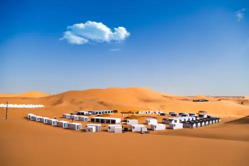 Tengger Desert Seeking Secret Camping Hotel