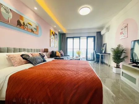 Aiqi Seaview Audio-Visual Theme Hotel (Moon Bay Coastal Tourism Resort) Отели в г. Янси