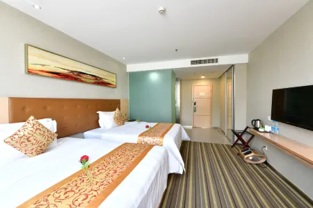 Shanshui Trends Hotel (Guangzhou Xiayuan) Отели рядом с достопримечательностью «Longtoushan Forest Park»