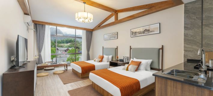 Shiniuzhai Resort Apartment Hotel Hotel di Pingjiang
