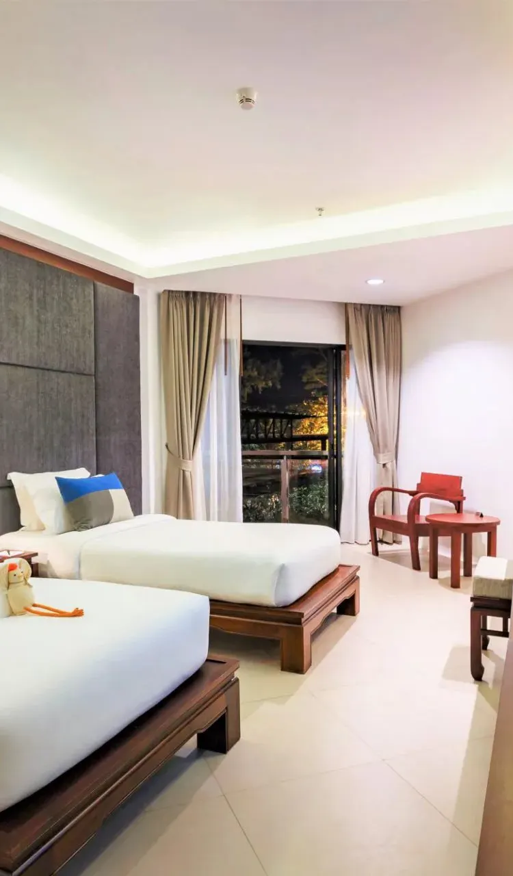 ห้องดีลักซ์ พร้อมวิวสวน