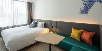 デラックスダブルルーム(禁煙) ホテルインターゲート大阪 梅田の写真