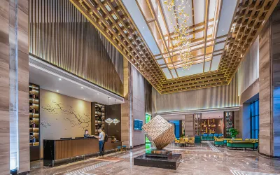 錦都國際大飯店（南雄雄州公園店） 南雄市洲發商行附近的飯店