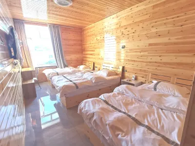 Arctic village warm farmhouse