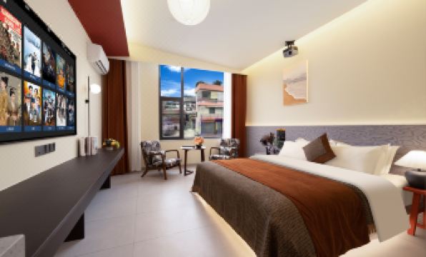 Floral Yanshe | Flick·LotusCrane Smart Art Boutique Stay (Foshan Shunde Qinghui Garden)