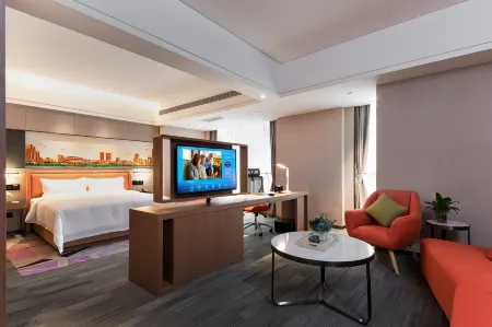 Hampton by Hilton Zibo Zhangdian Отели рядом со станцией Zibo Railway Station