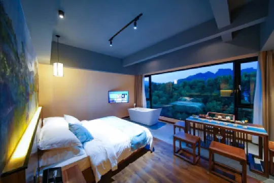 武夷山嶺上溪舍(九曲溪竹筏漂流景區店) 鄰近武夷山九曲溪的酒店