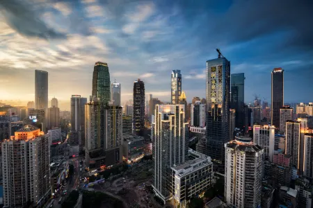 Rezen Select  Chongqing Jiefangbei Отели рядом с достопримечательностью «Chongqing Jiaotong University Graduate Department»