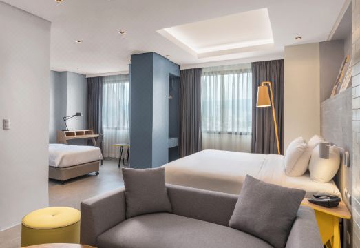 서밋 갤러리아 연결 통로