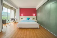 Heyuan Qingxuan Apartment - غرفة مطلة على الجبل