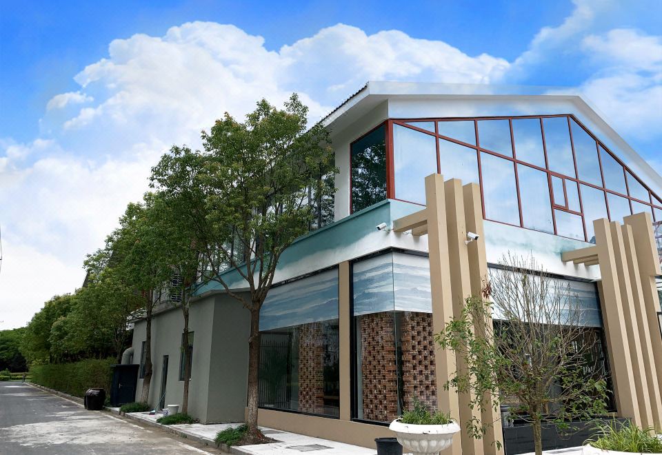 Home stay의 아침 식사 또는 주변 마을 풍경