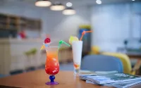 Ouxia Mediterranean Hotel (Beihai Yintan International Passenger Port Branch) - bar