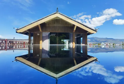 Floral Lijiang Ancient City Banshan Yunfu Luxury Designer Meisu