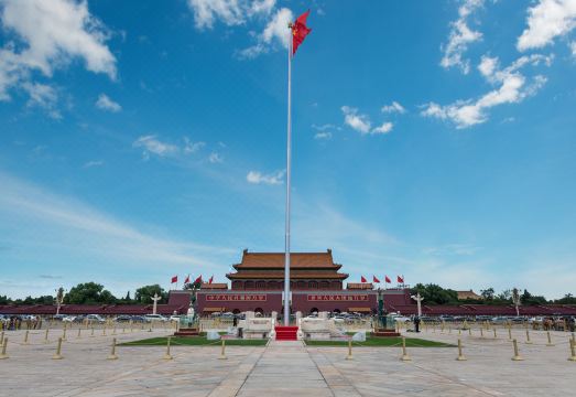 베이징 만신 호텔 베이징 치안먼 야경