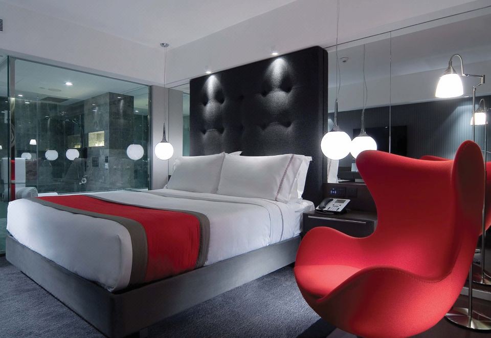 더 미라 홍콩의 레스토랑 내부