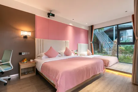 Huashen Yudie Yunshu (Chengdu Tianfu International Airport Branch) Отели рядом со станцией Jianyang South Railway Station