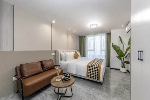 Fuzhou One-Bedroom Hotel Apartment (High-tech Zone Wanda Branch) Minhou İlçesi otelleri