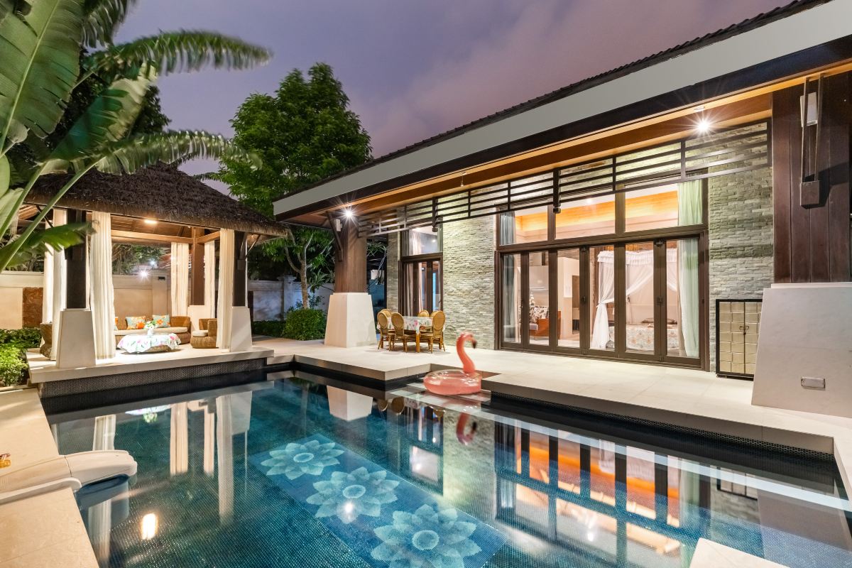 Sanya Lanshe Private Holiday Apartment Pool Villa