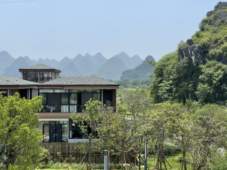 Guilin Free Landscape Villa Отели в г. Линчуань