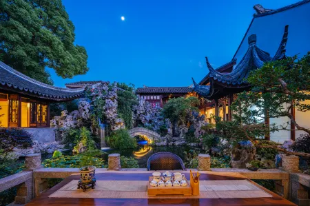 Floral Lux Hotel·Suzhou Moke Garden Garden Culture Hotel Отели рядом с достопримечательностью «Countryside»