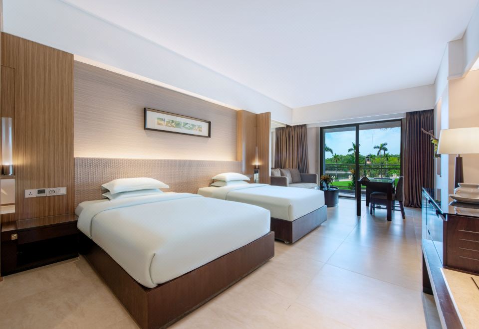 미시온 힐스 리조트의 가족 친화적인 외부 시설