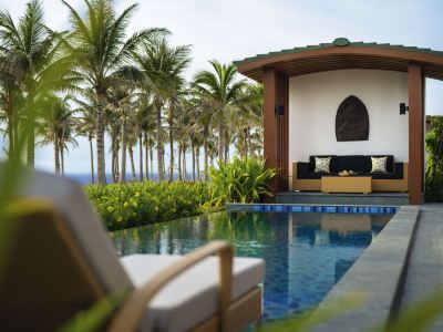 ビーチフロントヴィラ(2ベッドルーム)(プール) モーベンピックリゾート カムランの写真