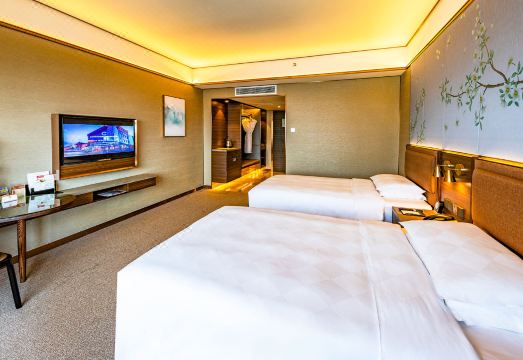 [샤먼 바다 전망 밀레니엄 호텔의 야경과 주변 거리]