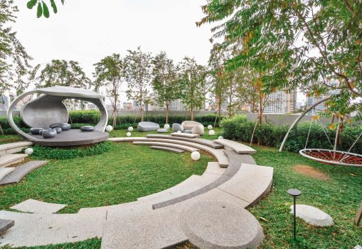 스칼렛츠 아파트먼트 수영장 전경