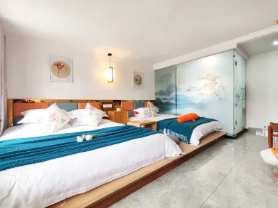 縉雲山者棲居民宿（仙都観光地） 千鸚鳥舎鸚鵡テーマパーク周辺のホテル