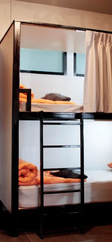 Bed in 6 Beds Mixed Dorm (Shared Bathroom) No Window