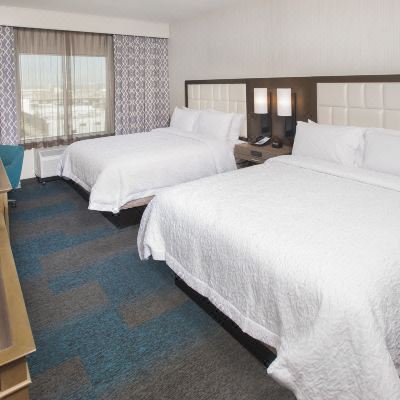 Mobility/Hearing Accessible Two Queen Room with Roll in Shower Hampton Inn & Suites LAX El Segundo Promo Code