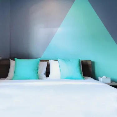 ห้องสแตนดาร์ดเตียงควีน (เดอะทรี)