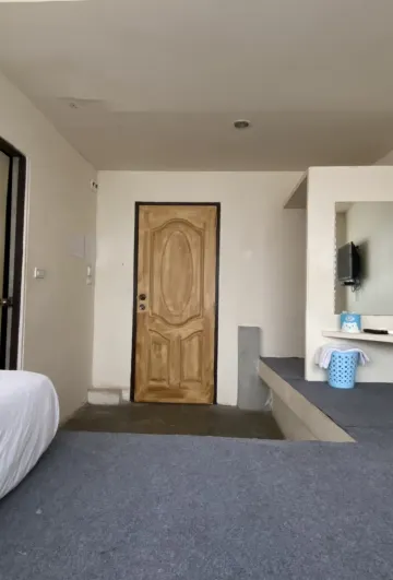 ห้องสแตนดาร์ด ไม่มีหน้าต่าง เตียงใหญ่ 1 เตียง