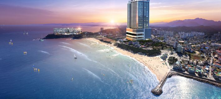 Hotel the Blue Terra Hotele w: Sokcho