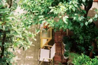 A small courtyard