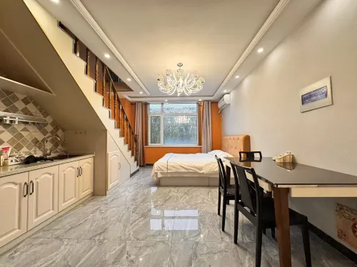 Mudanjiang Xinyi Short-term Rental Apartment (Wanda Plaza) - balkon