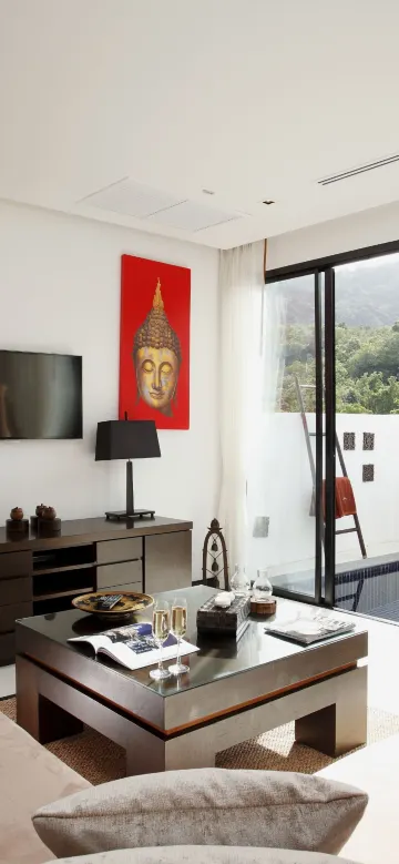 วิลลาแบบสองห้องนอนพร้อมสระว่ายน้ำส่วนตัว