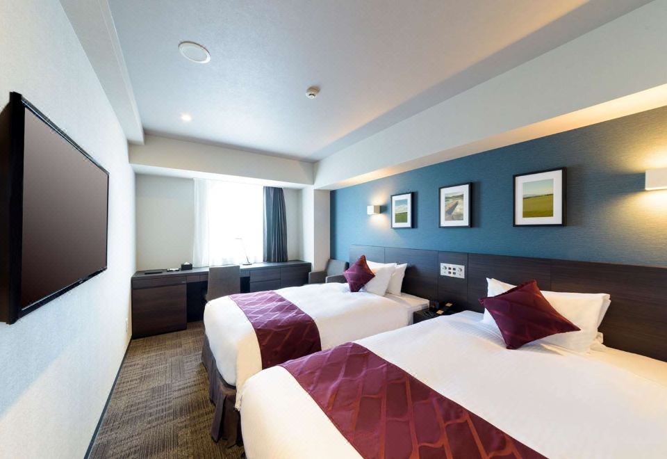 다양한 메뉴의 조식 뷔페