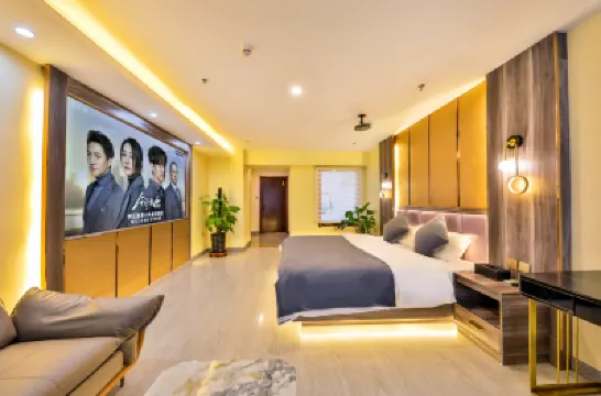 Jinrui Shangdu Business Apartment (Shenyang Olympic Sports Center Subway Station) Hotel a 
