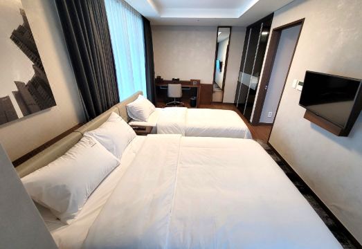 W 레지던스 호텔 해운대의 로비