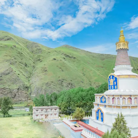 Tibetan heart and view resort private soup light luxury hotel